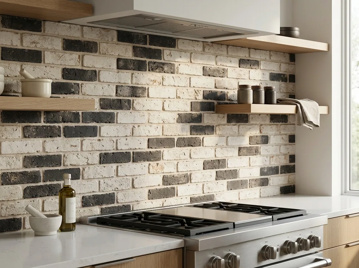 Brick Finish — process detail 3