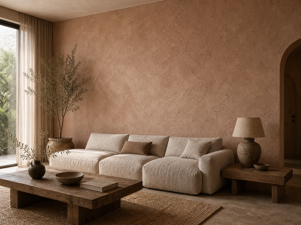 Clay Based Plaster — process detail 1