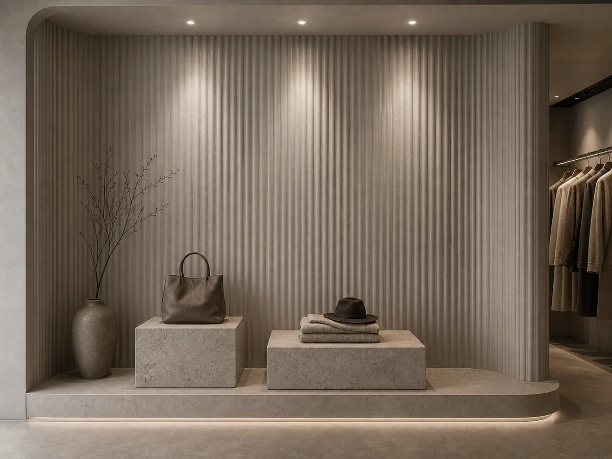 Fluted Finish — process detail 3