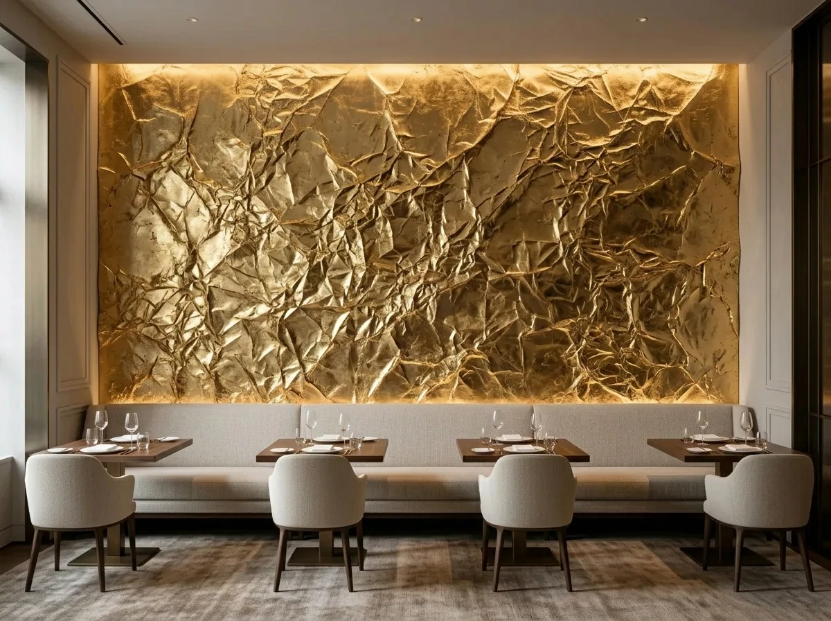 Gold & Silver Leaf — process detail 4