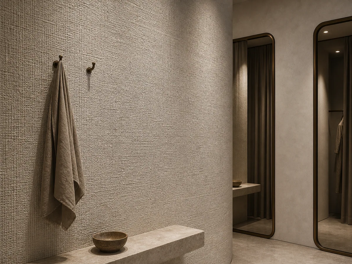 Linen Finish — process detail 3