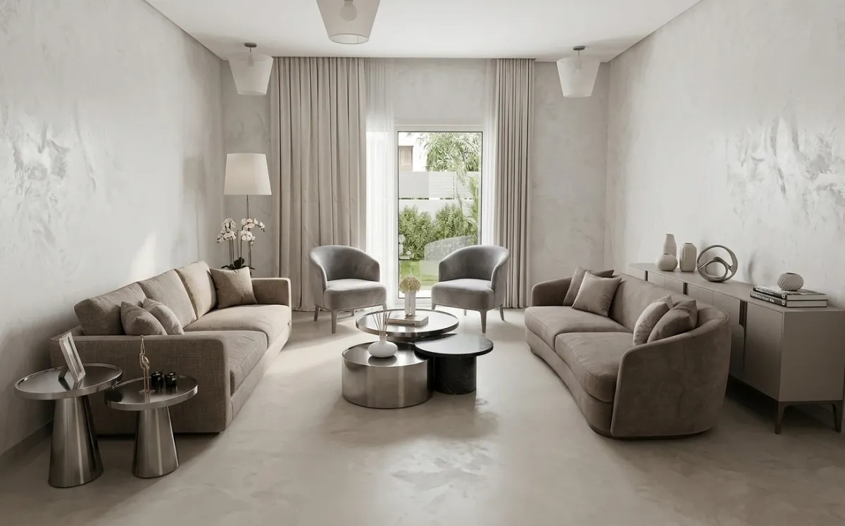 Villa decorative finish in Abu Dhabi — photo 3