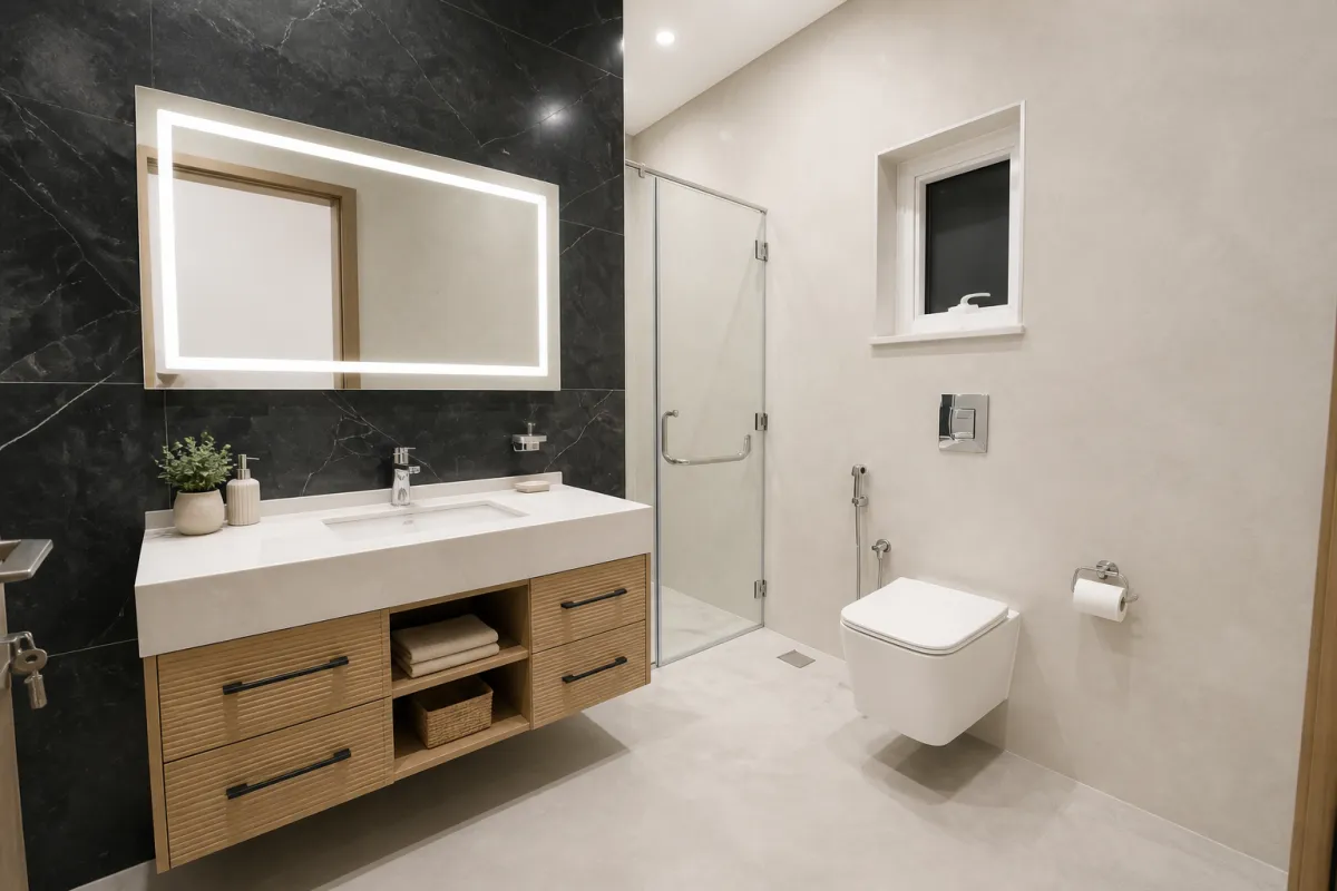 Microcement work in Ajman
