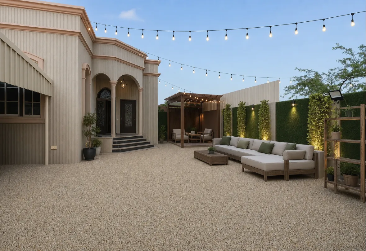 Microcement work in Umm Al Quwain