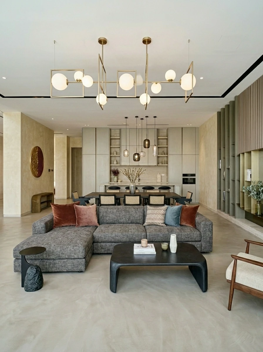 Microcement — Seamless mineral surfaces — floors, walls, baths.