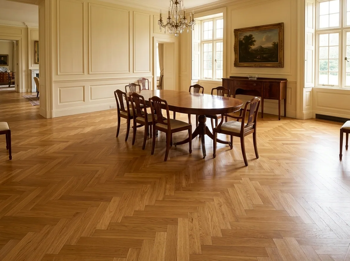 Parquet Flooring — process detail 3