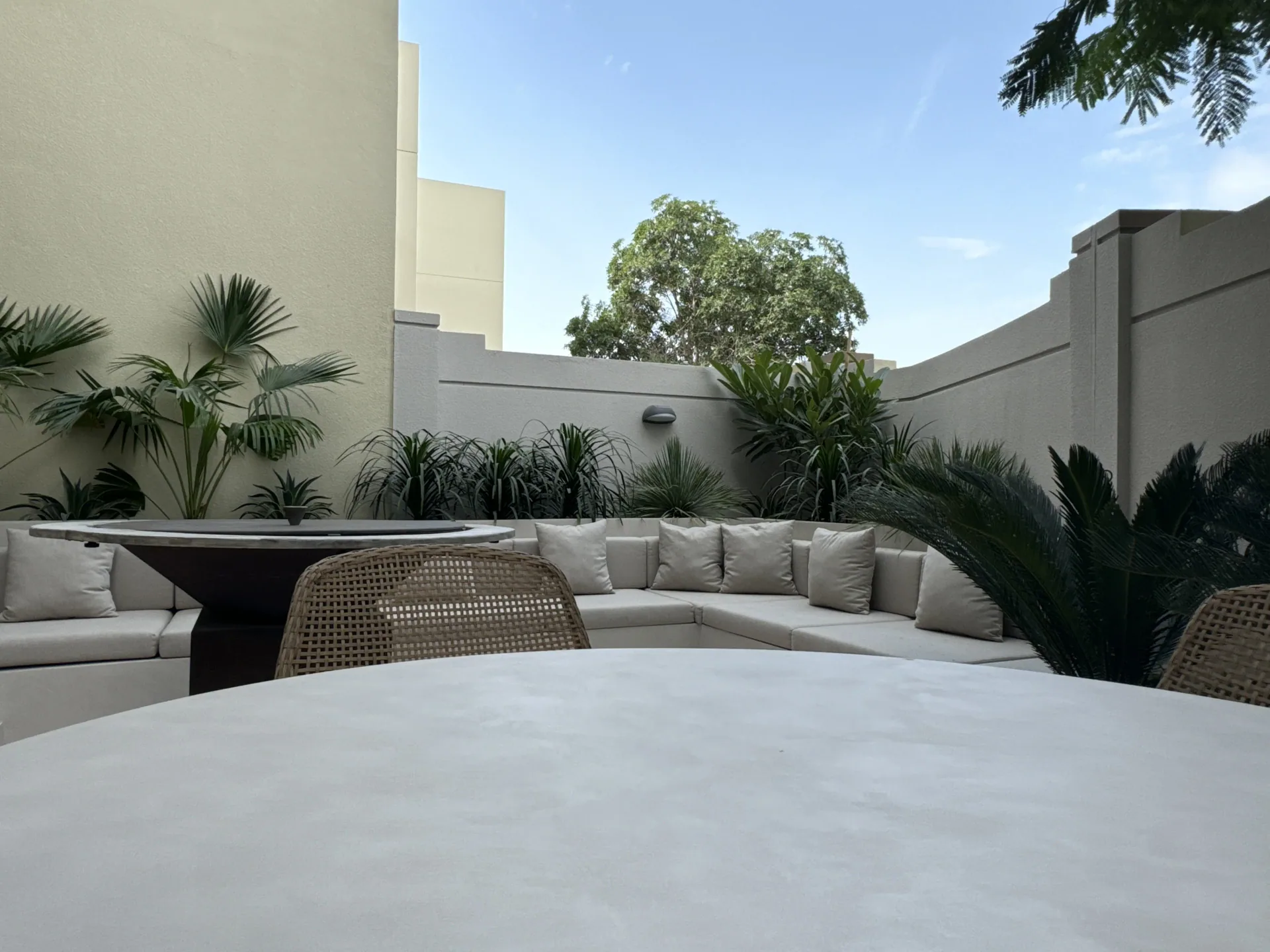 The Texture of Refined Living - Study 25, a matte microcement residential decorative finish in warm greige