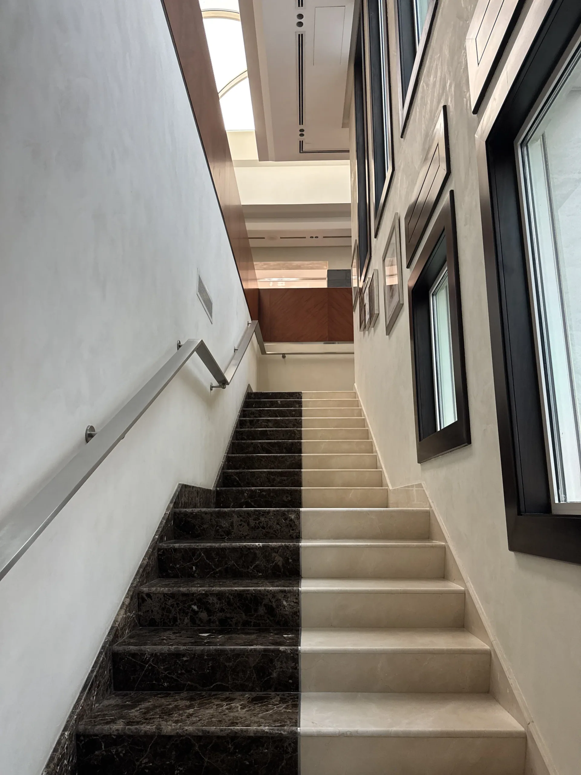 A Real-Site Finish Study - Study 06, a microcement commercial decorative finish in greige