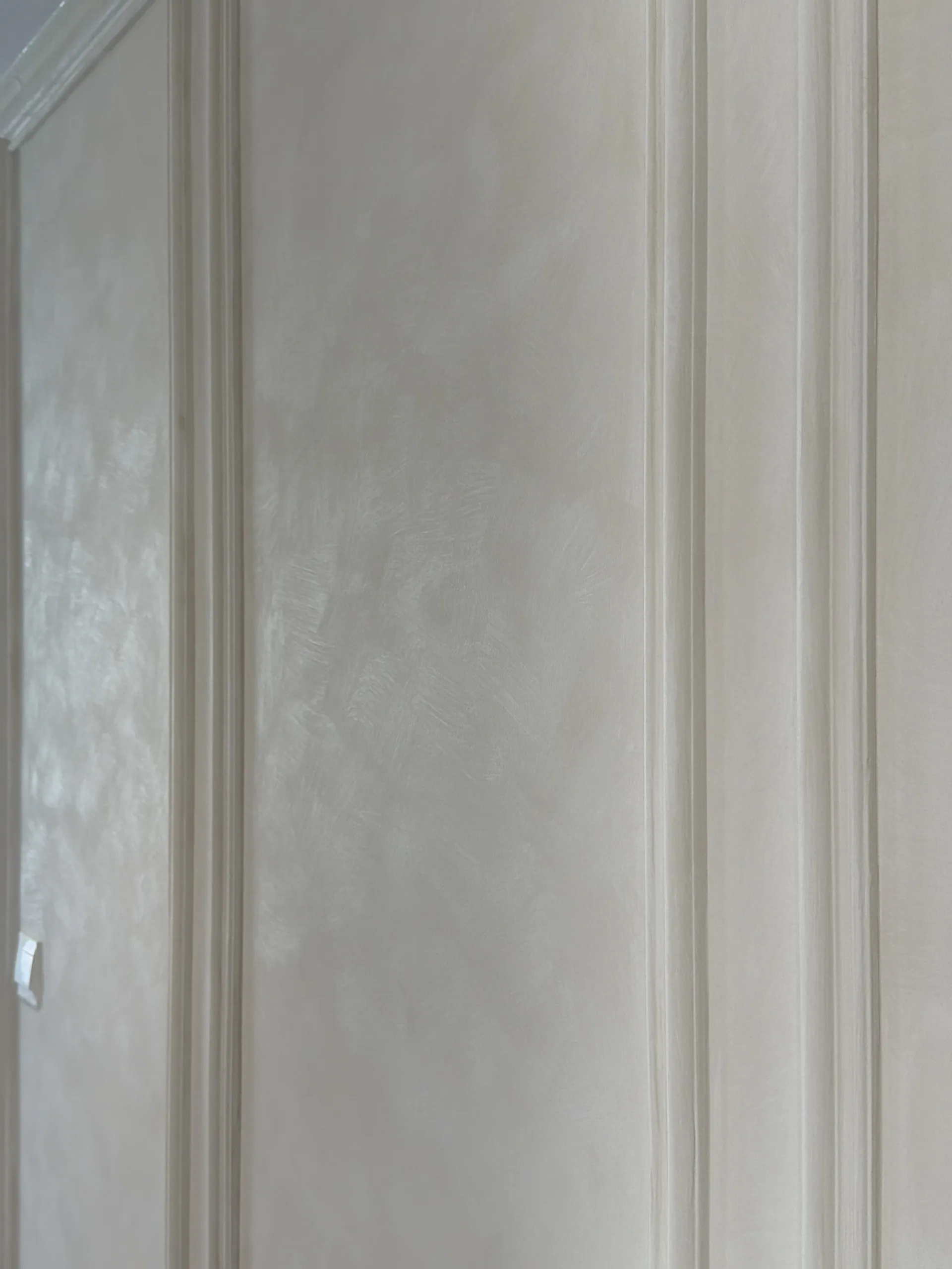 Depth Without Ornament - Study 83, a smooth microcement residential decorative finish in warm putty