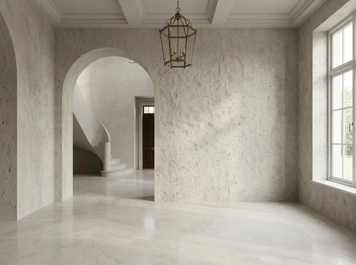 Stone Finish — process detail 1