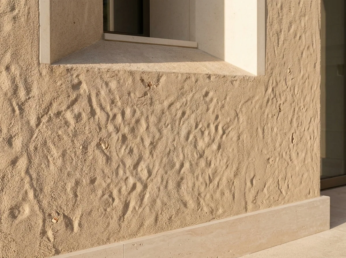 Stone Finish — process detail 2
