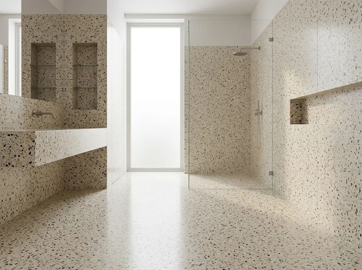 Terrazzo — process detail 1