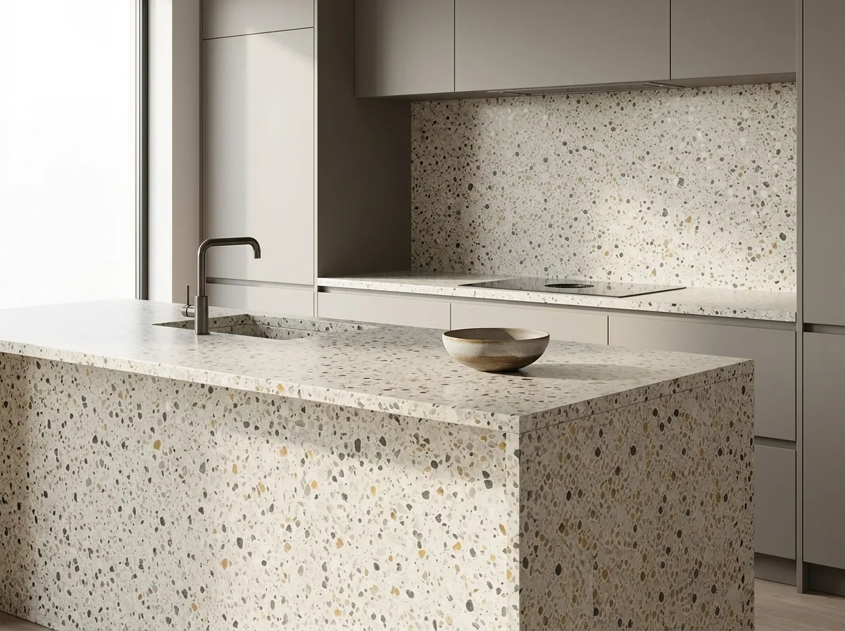 Terrazzo — process detail 2