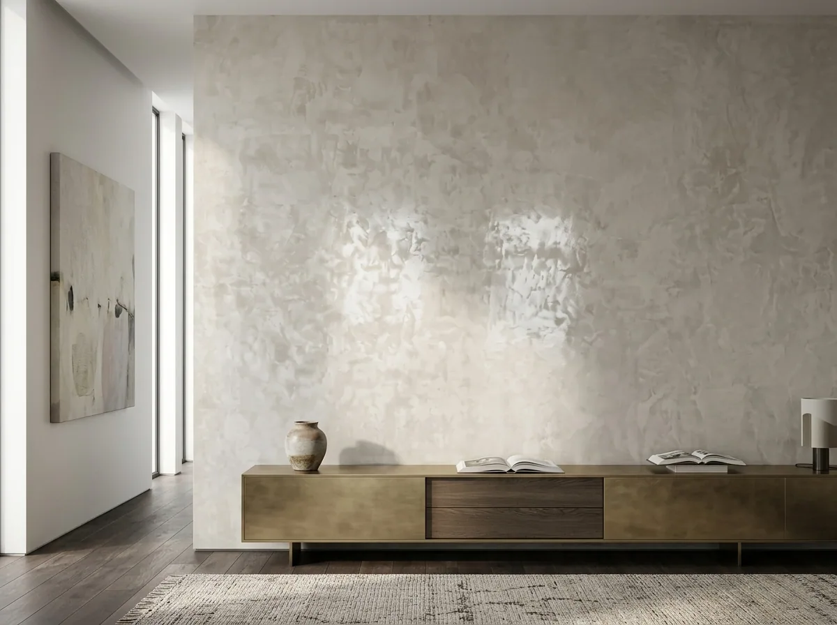 Venetian Plaster — process detail 1